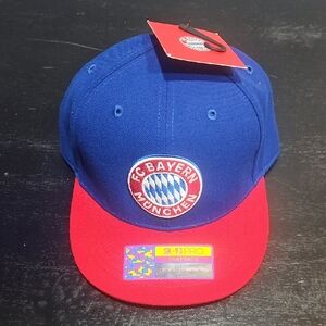 FC Bayern Munich Blue and Red Snapback Hat